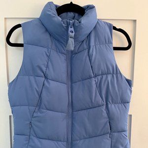 Joules Women's Puffy Vest, Light Blue, Size 6